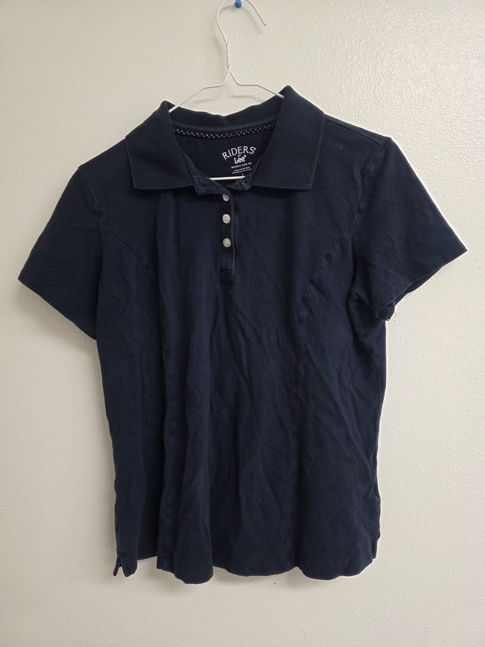 Riders by Lee Dark Navy Short Sleeve Polo (0512)